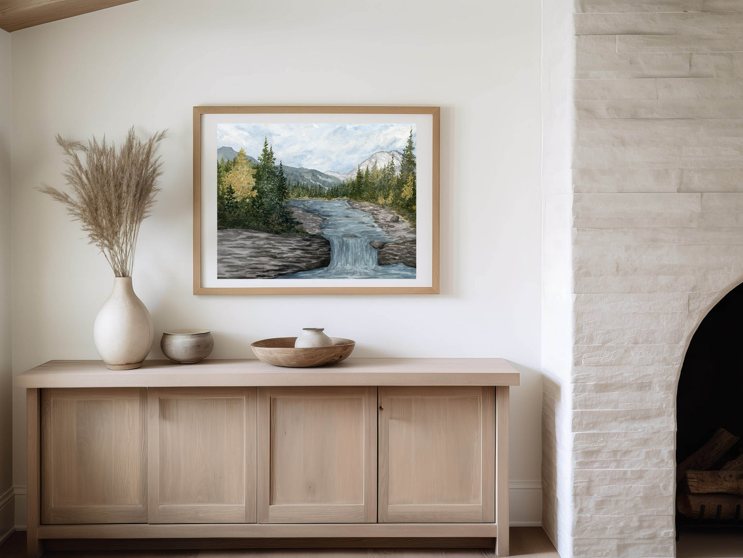 "Autumns Embrace" A Heart of the Mountain Print