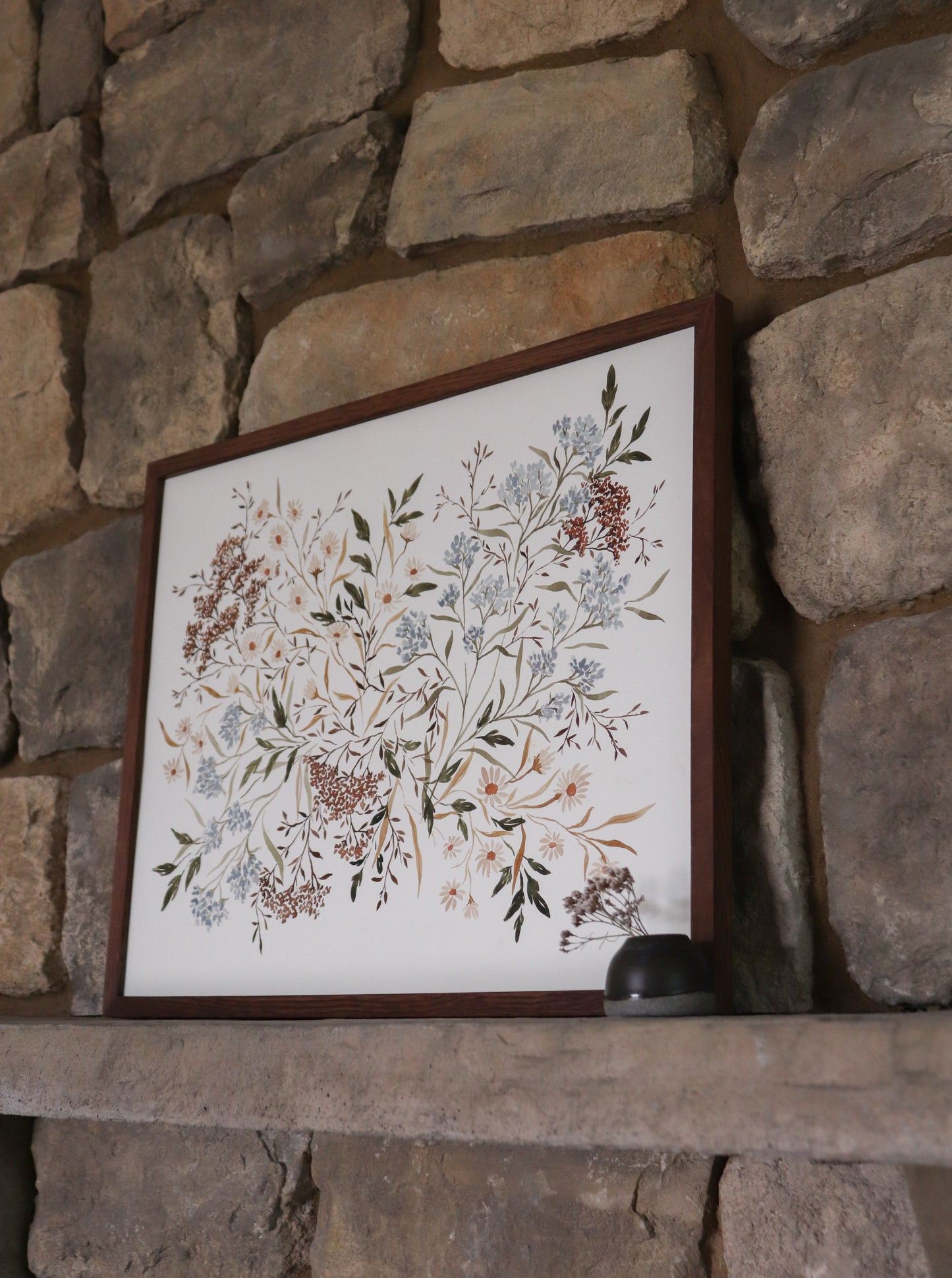 A Whimsy Daydream: Where Flowers Wander 16x20