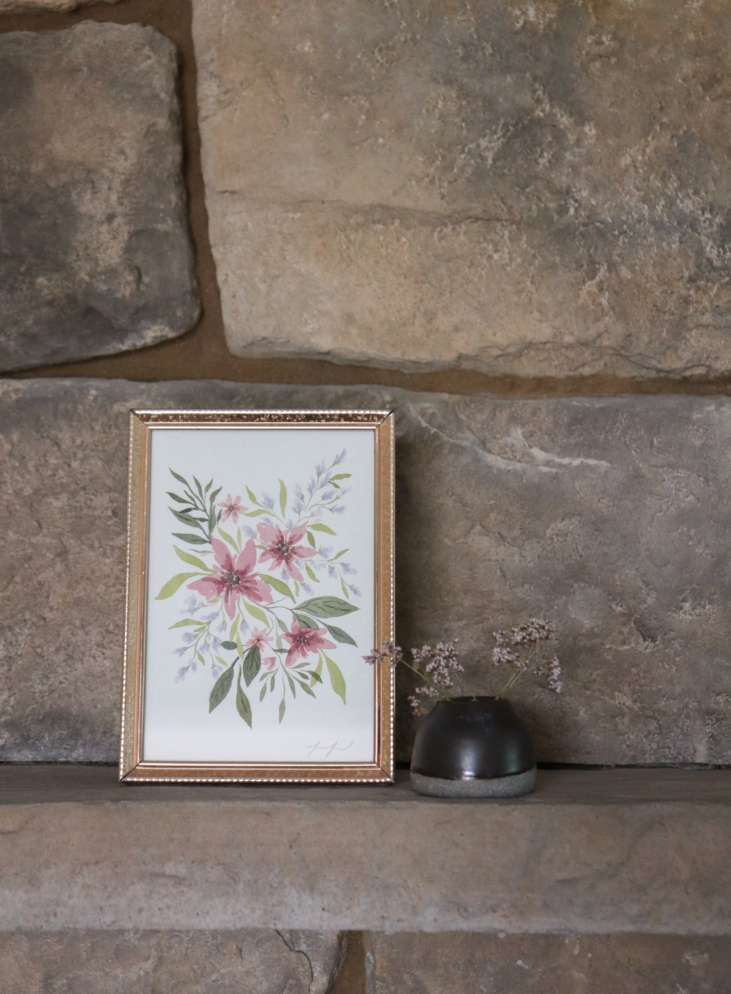 A Whimsy Daydream: You Stayed in the Light 5x7