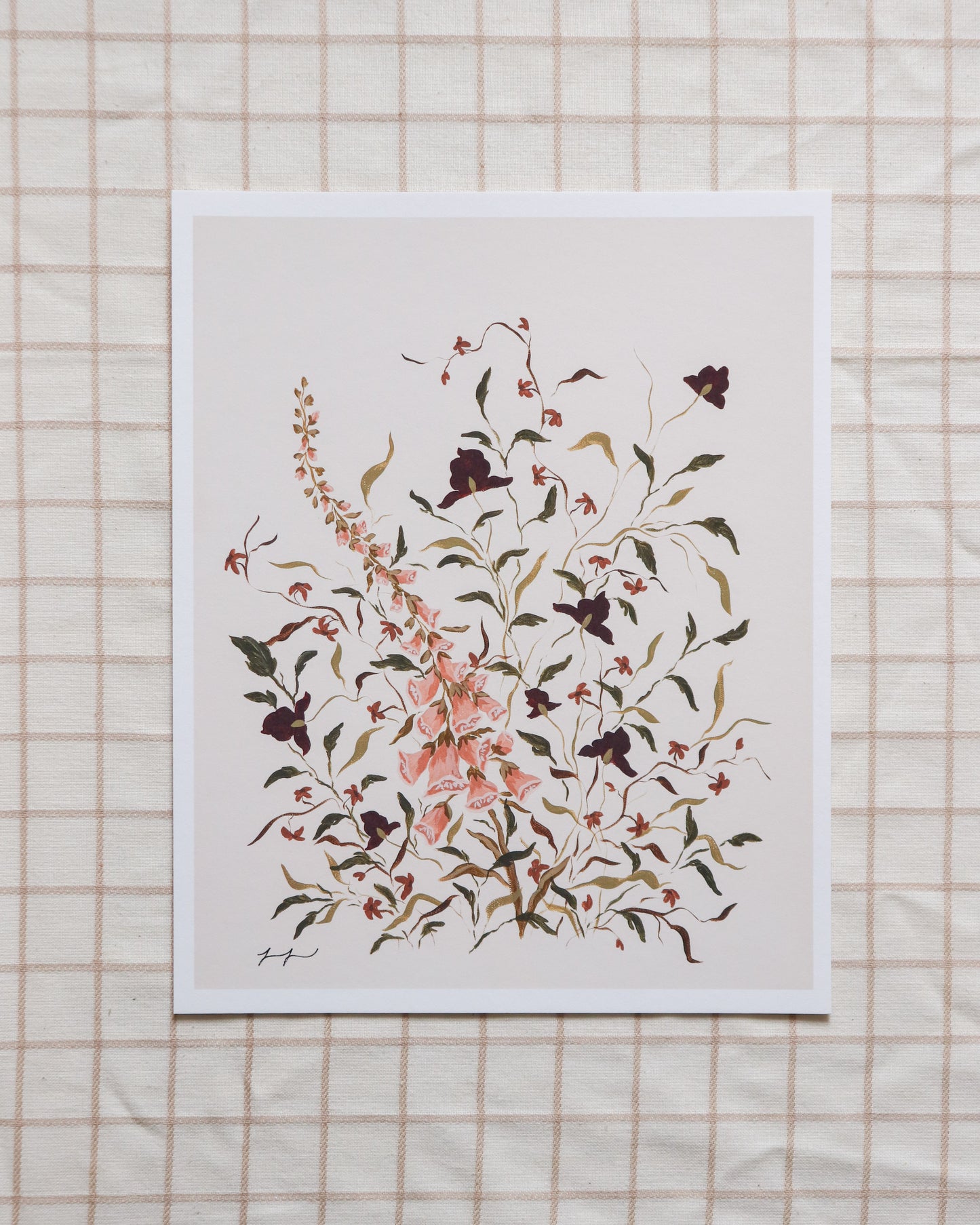 "Where She Tends" - Where I Wander Print