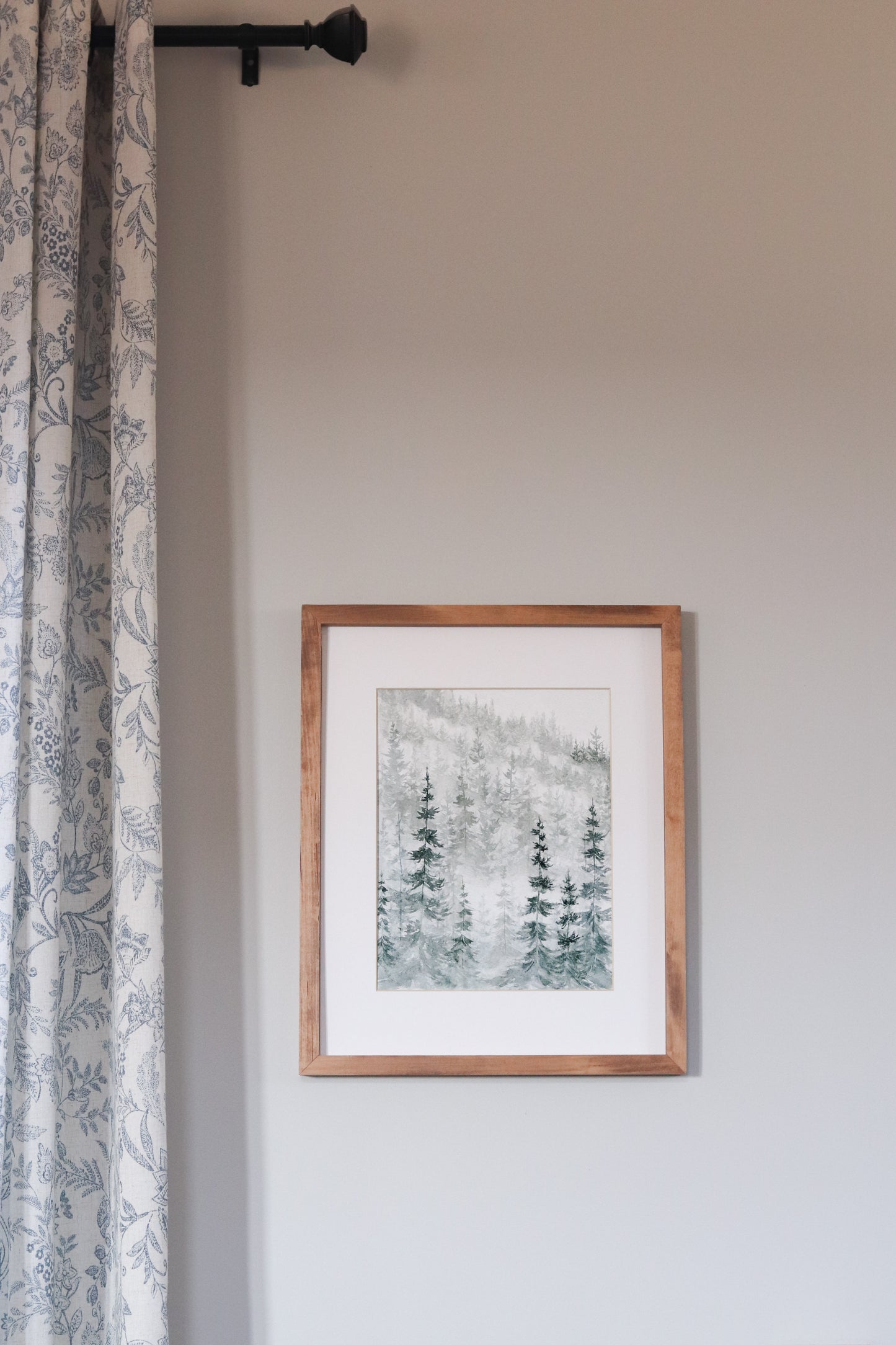 Misty Mountain Print