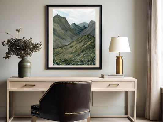 "Quiet Radiance" A Heart of the Mountain Print