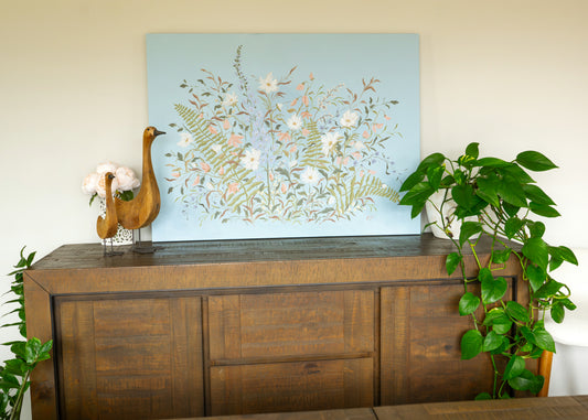 Where I Wander: Under Open Skies 30x40 in