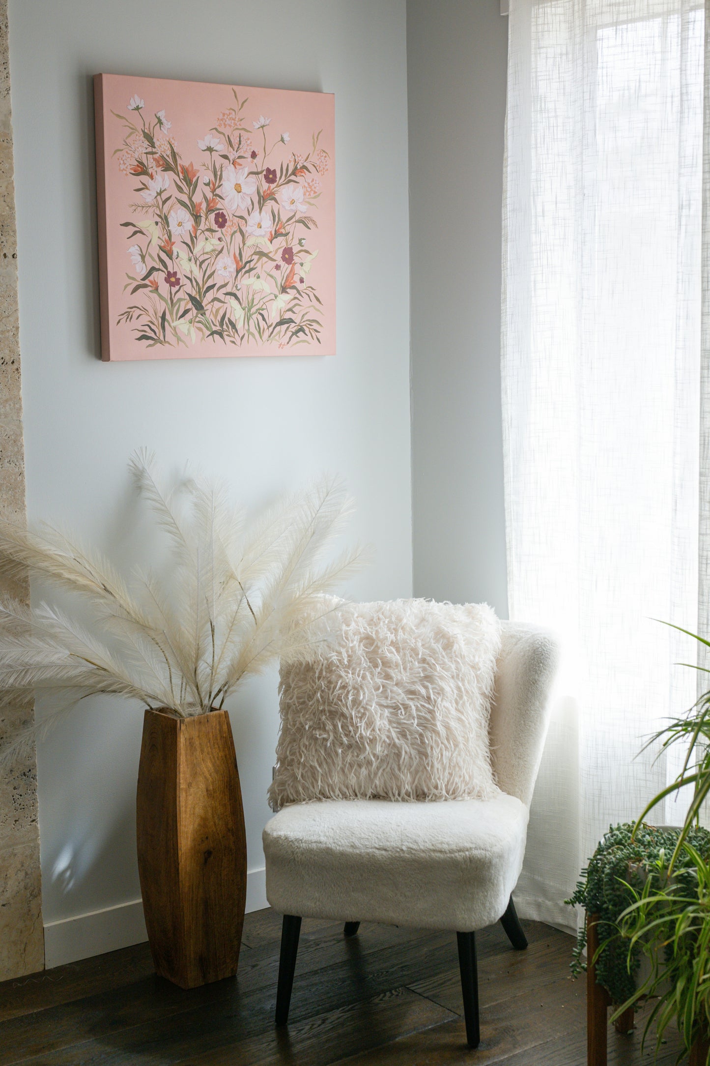 Where I Wander: A Quiet Return 24x24 in