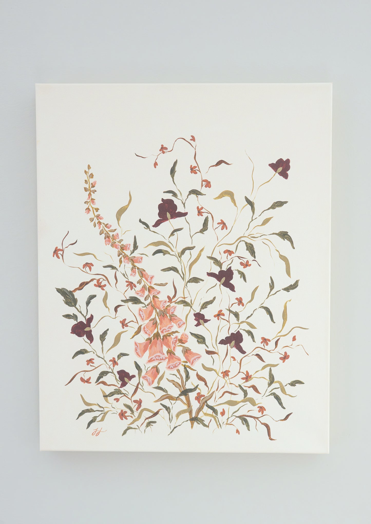 Where I Wander: Where She Tends 16x20 in