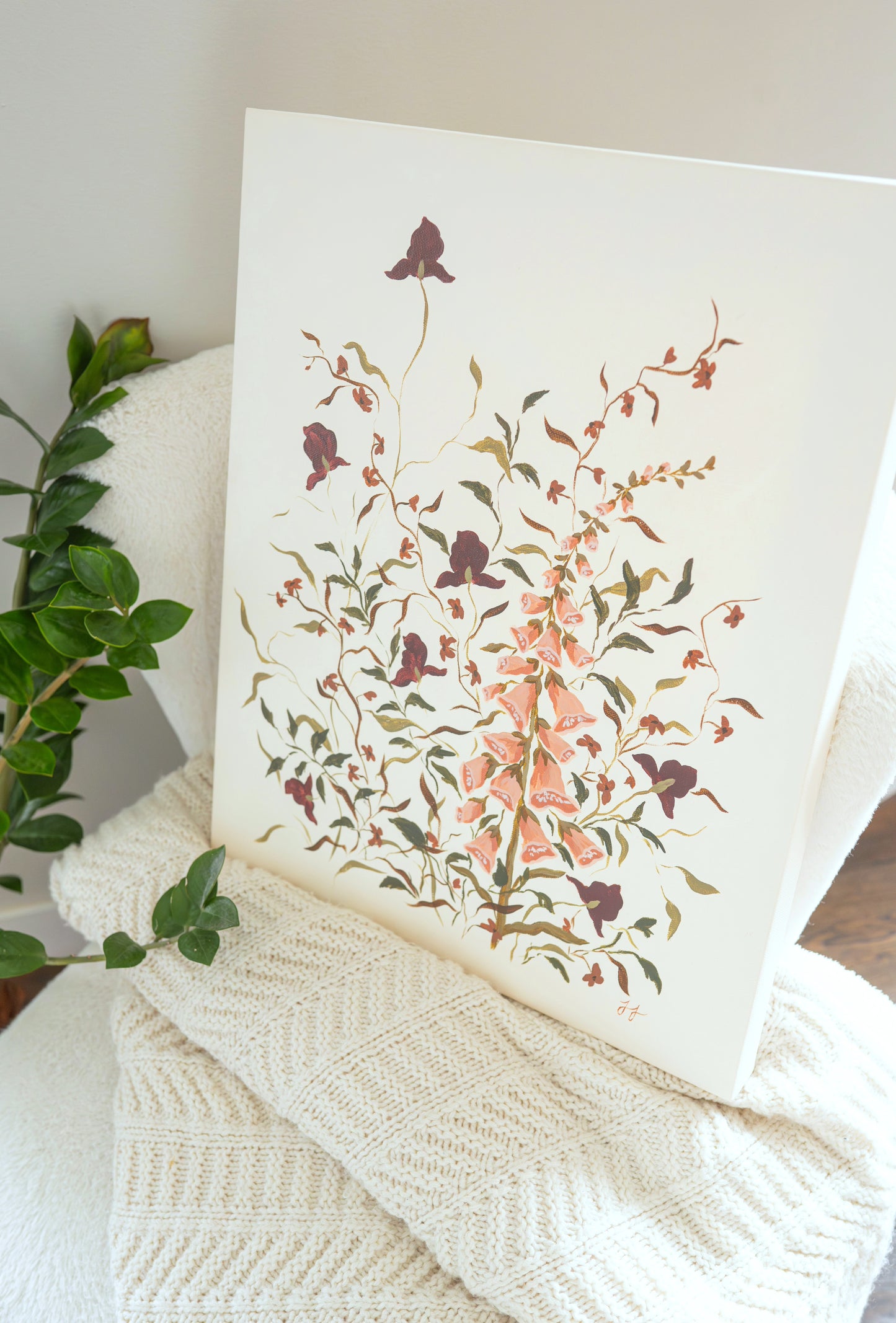 Where I Wander: What She Grows 16x20 in