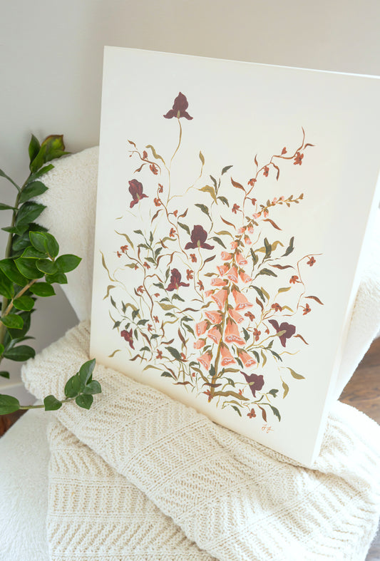 Where I Wander: What She Grows 16x20 in