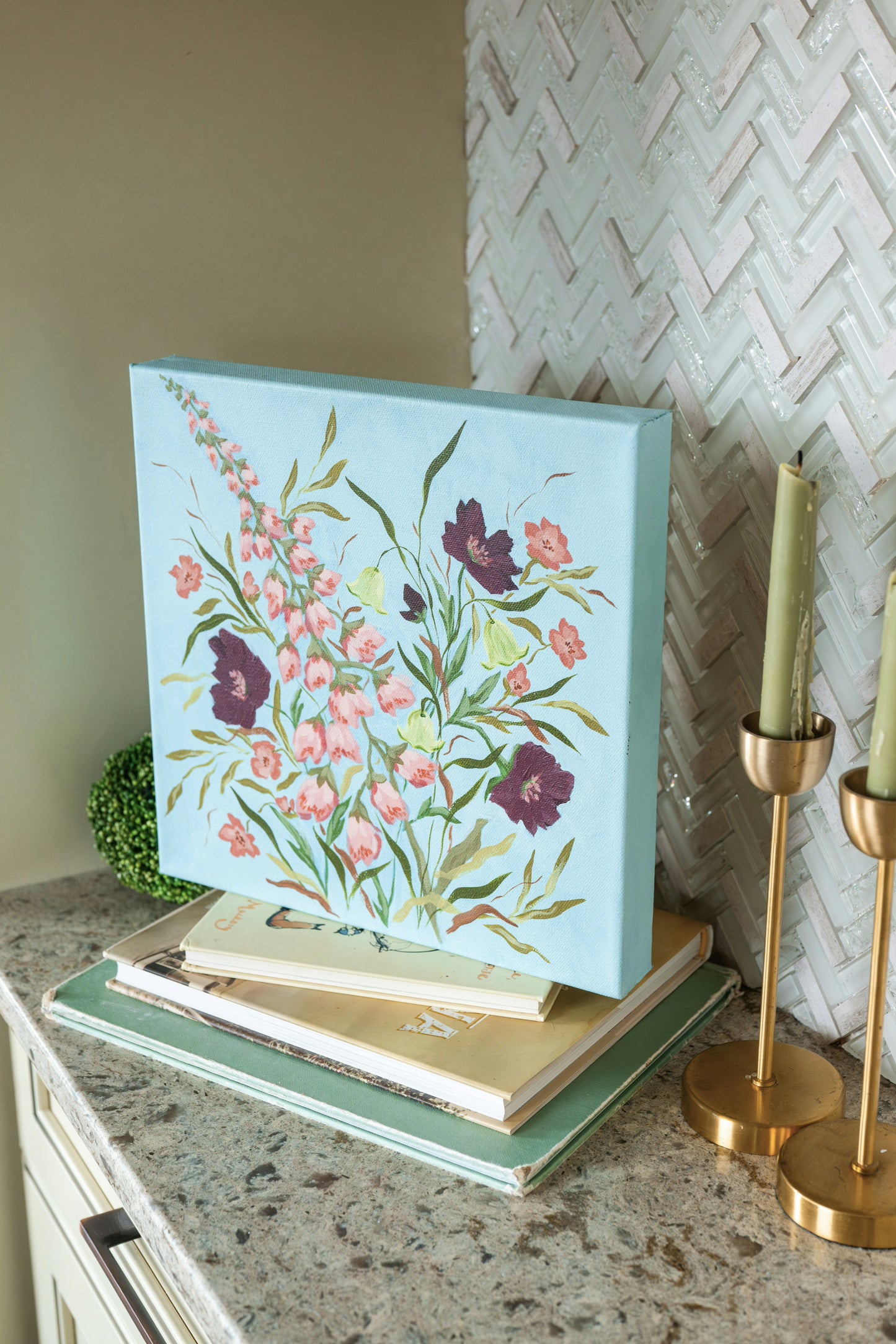 Where I Wander: The Garden I Know 12x12 in