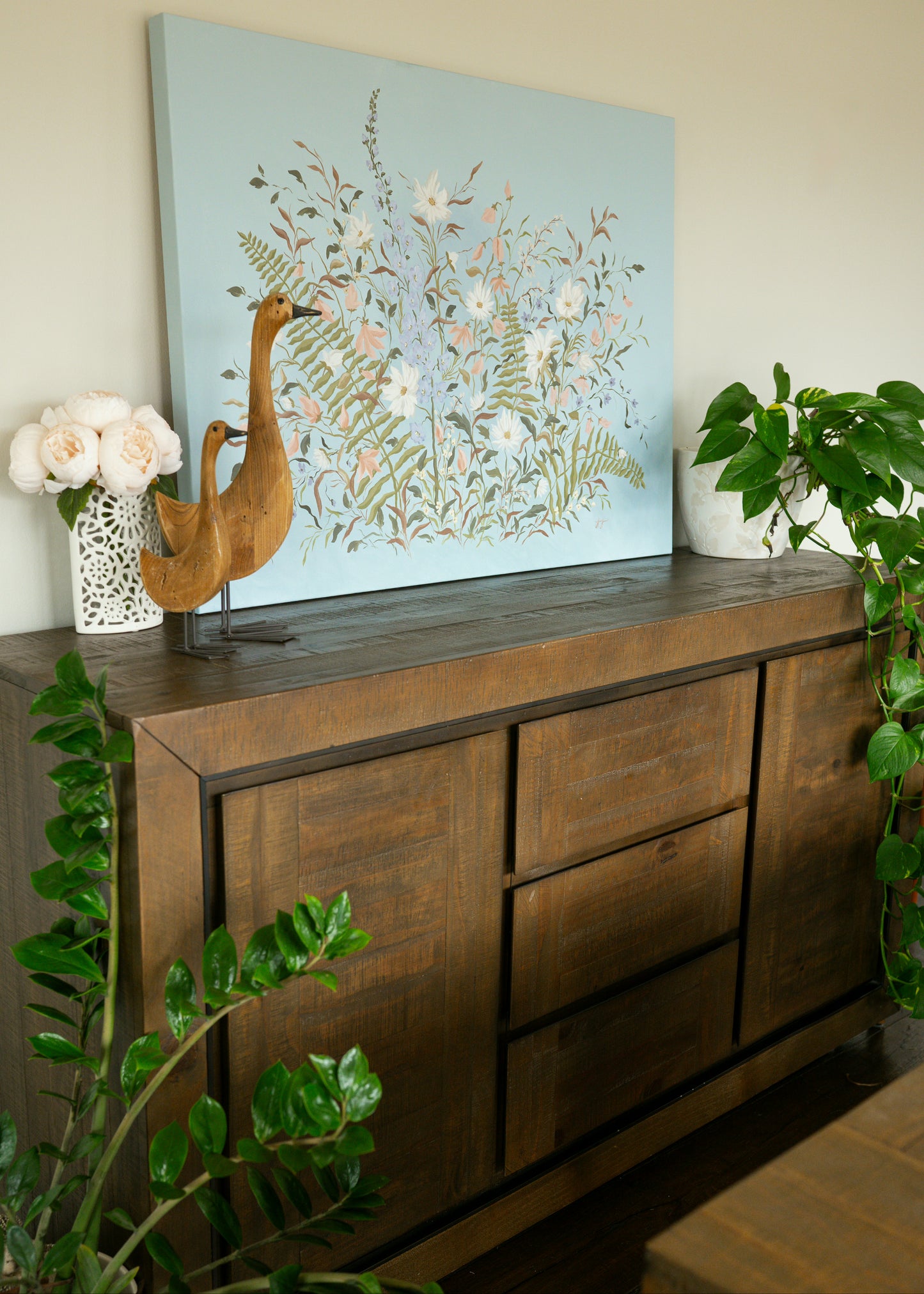 Where I Wander: Under Open Skies 30x40 in