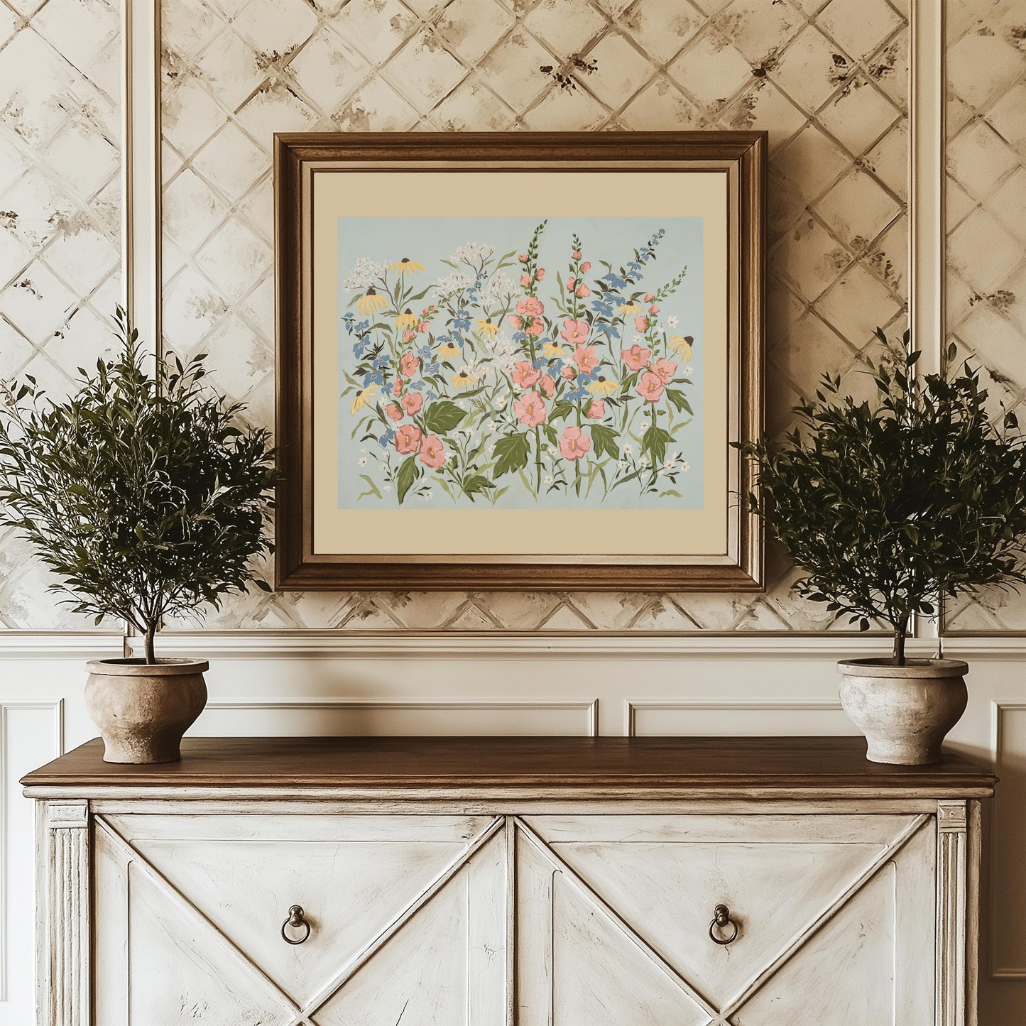 "Along the Garden Path" - Where I Wander Print