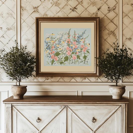 "Along the Garden Path" - Where I Wander Print