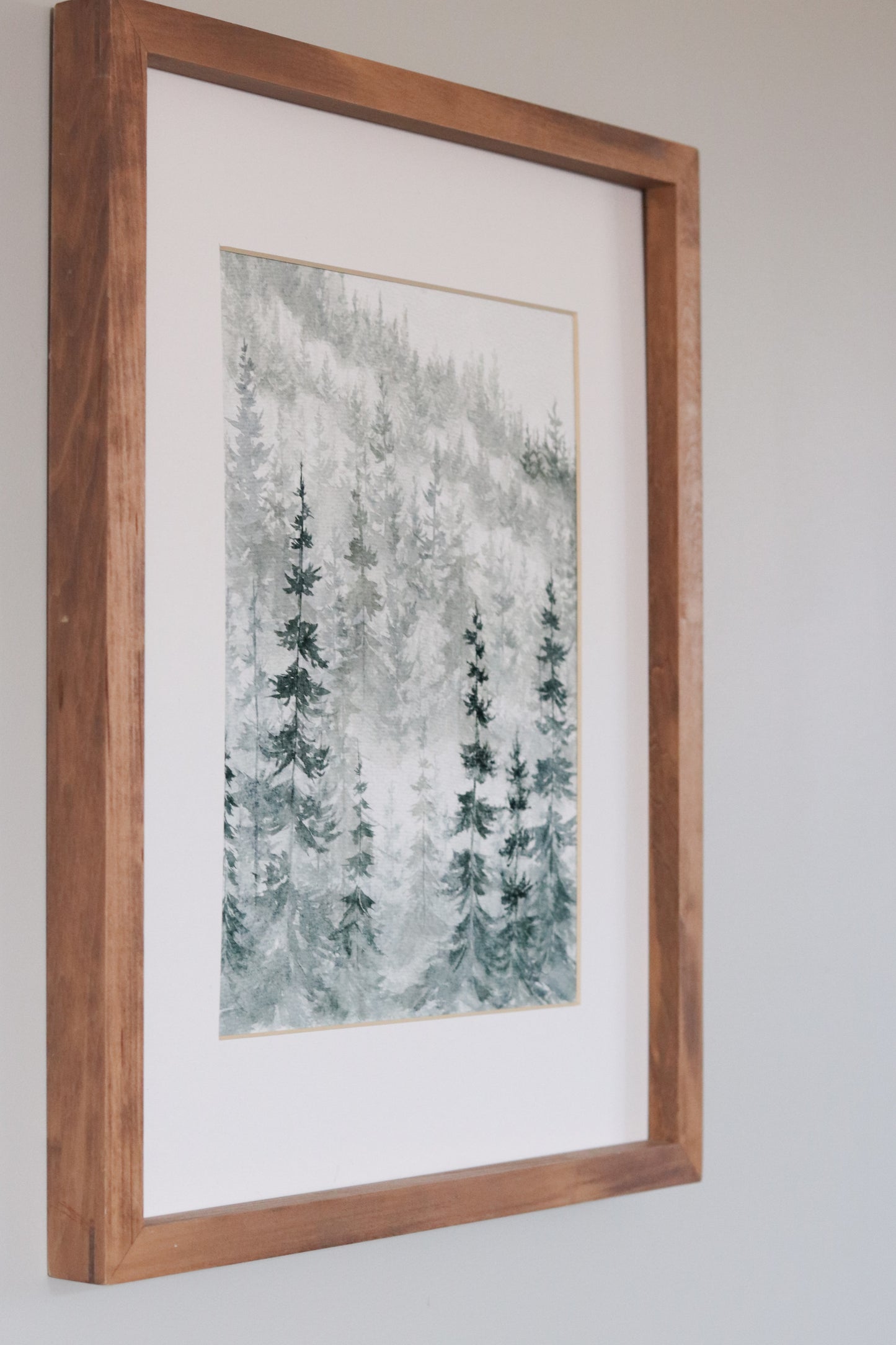 Misty Mountain Print