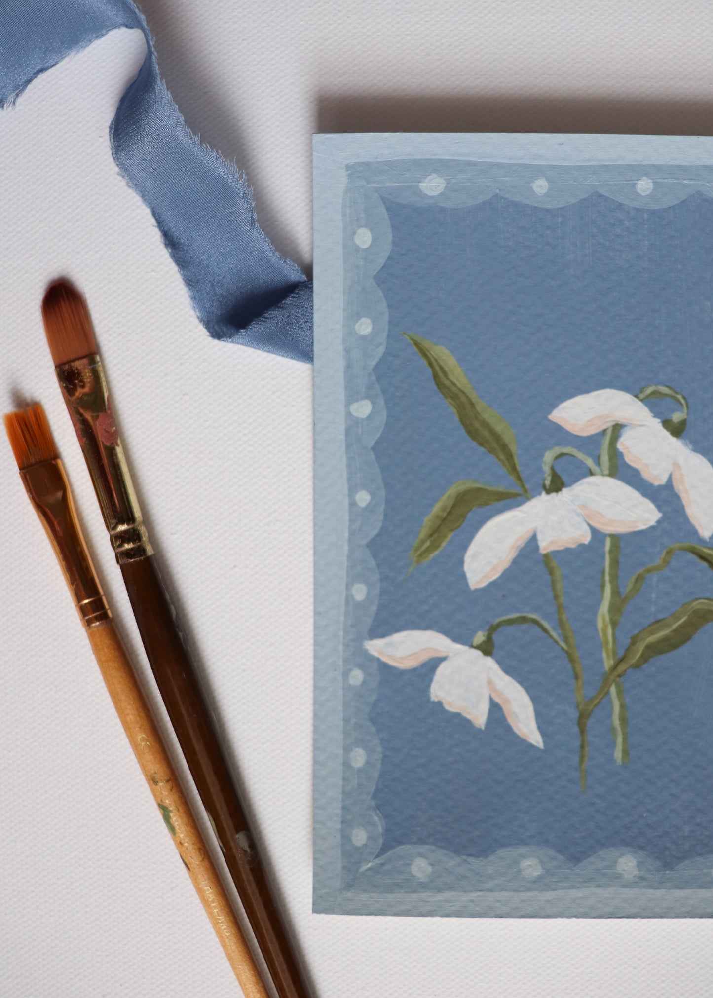 Delight: Snowdrops and Sunshine 4x6