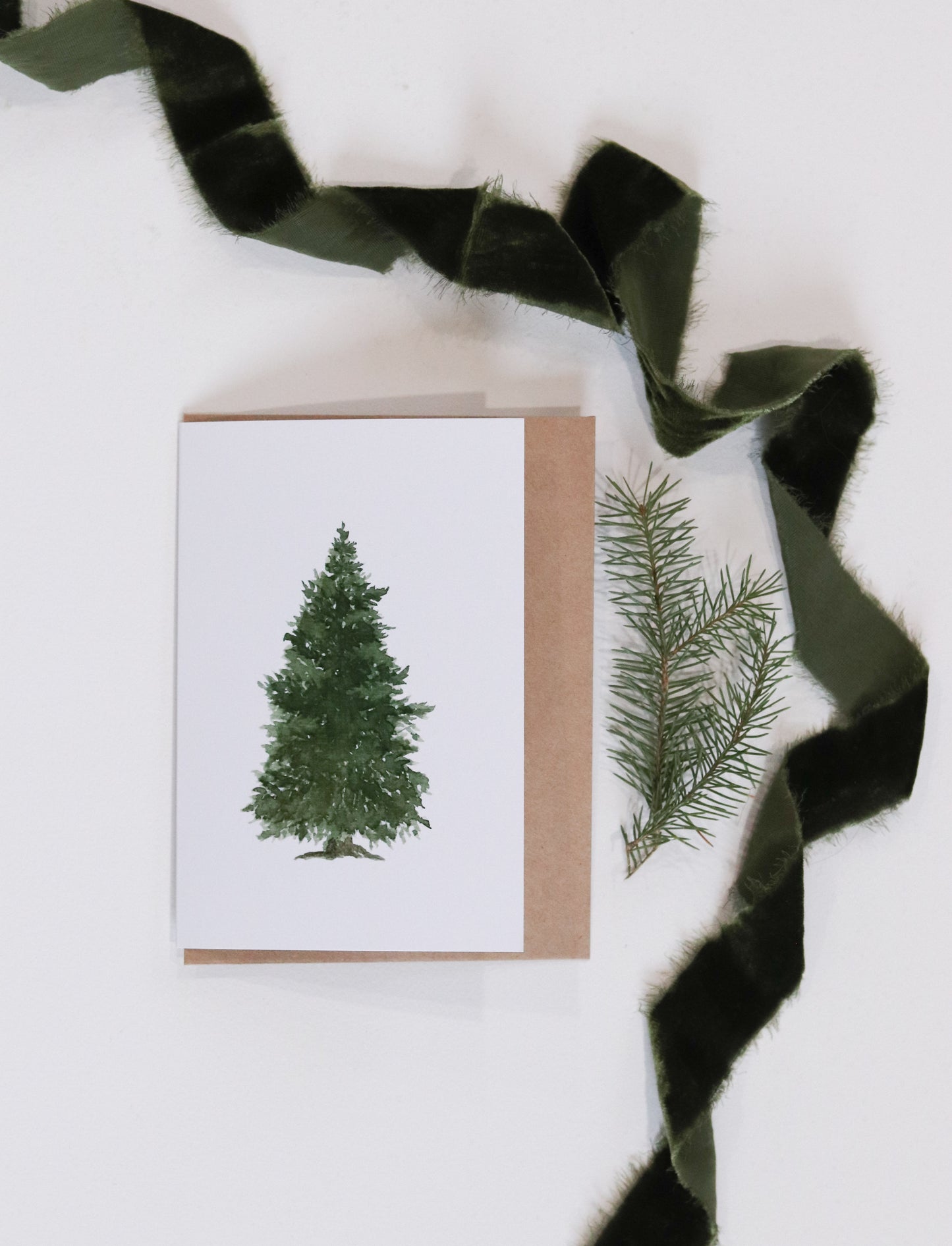 Evergreen Greeting Card