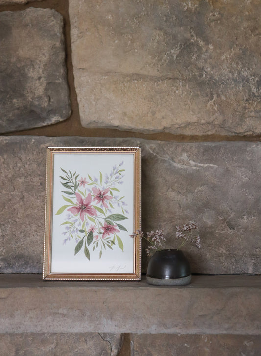 A Whimsy Daydream: You Stayed in the Light 5x7